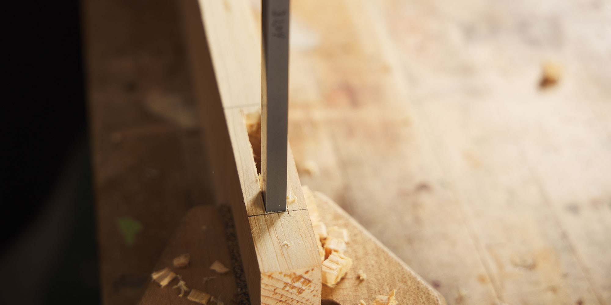 Squaring the mortise end
