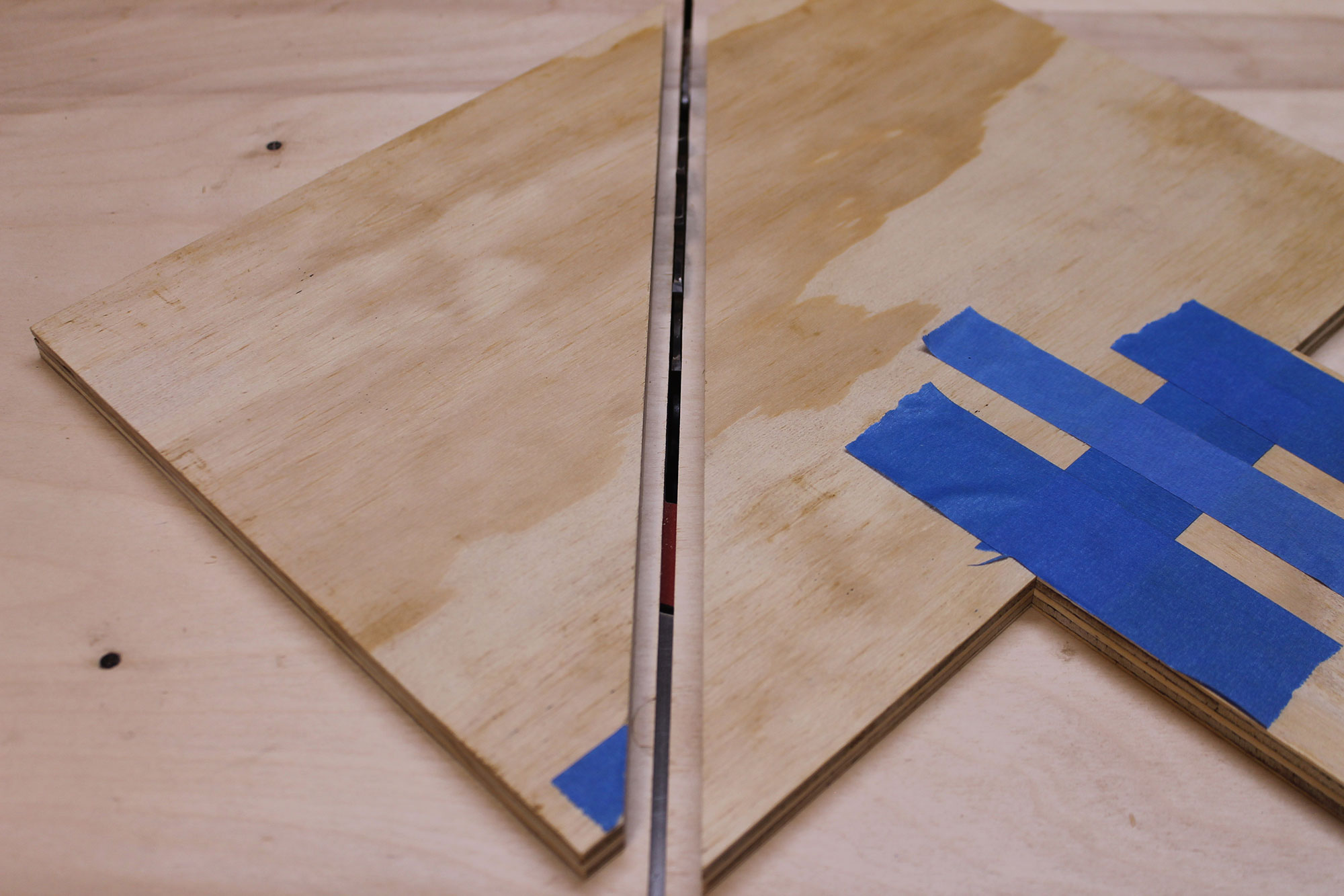 Photo 10 - The stand-alone piece (left) is a right isosceles triangle.