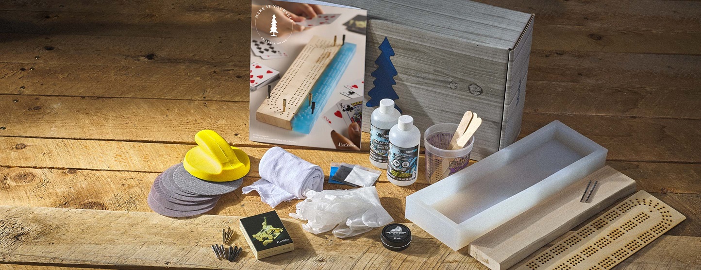 Make It Yourself Cribbage Board Kit
