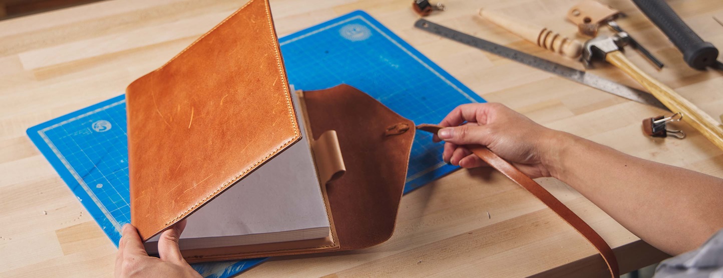 Make It Yourself: Leather Journal Cover